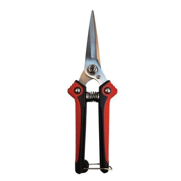 Plant Pruning Shears With Precision Stainless Steel Blades & Ergonomic Red/Black - Picture 1 of 5